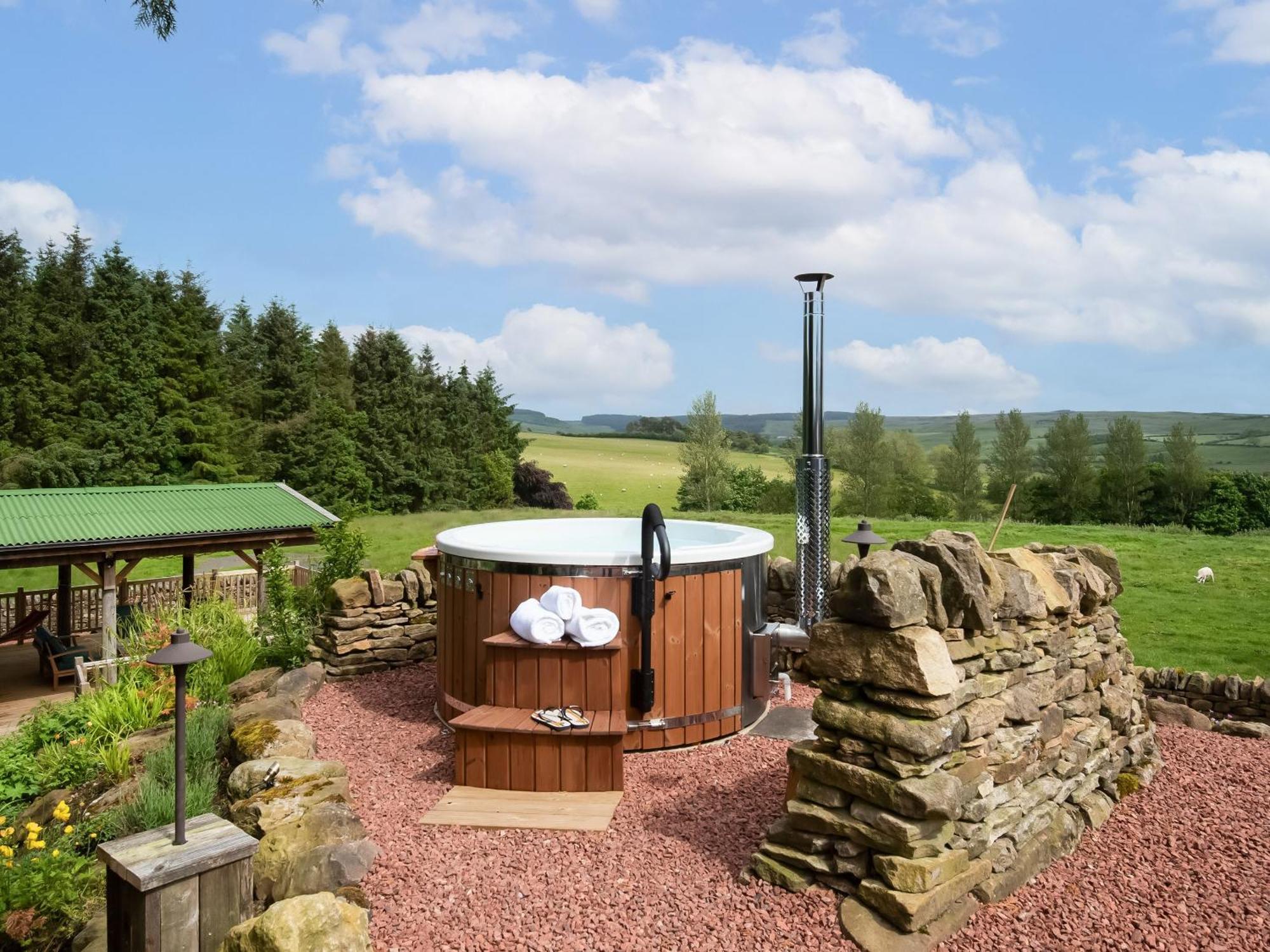Broomstick Cottage Elsdon Eksteriør billede